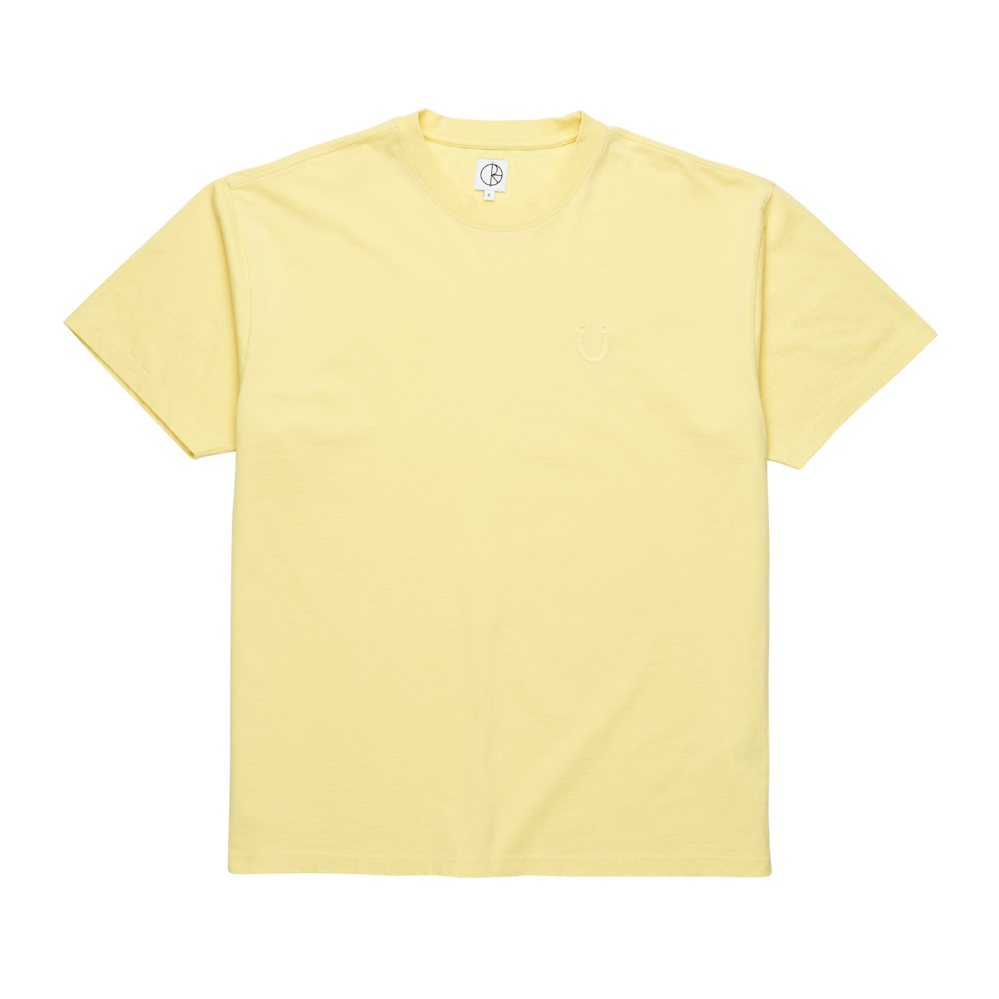 Happy Sad Garment Dyed Tee Shirt Lt.Yellow