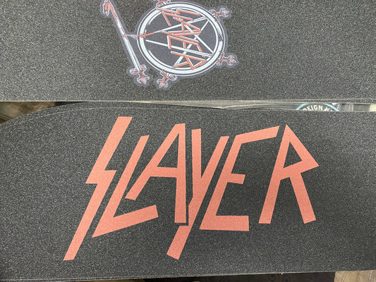Slayer Griptape 9X33in.(graphic option listed)