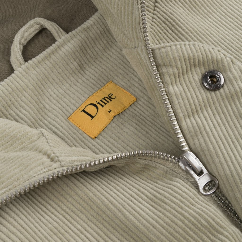 Corduroy Hooded Jacket Tan (size options listed)