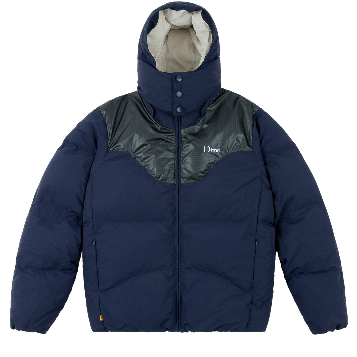 Contrast Puffer Jacket Nvy(size options listed)