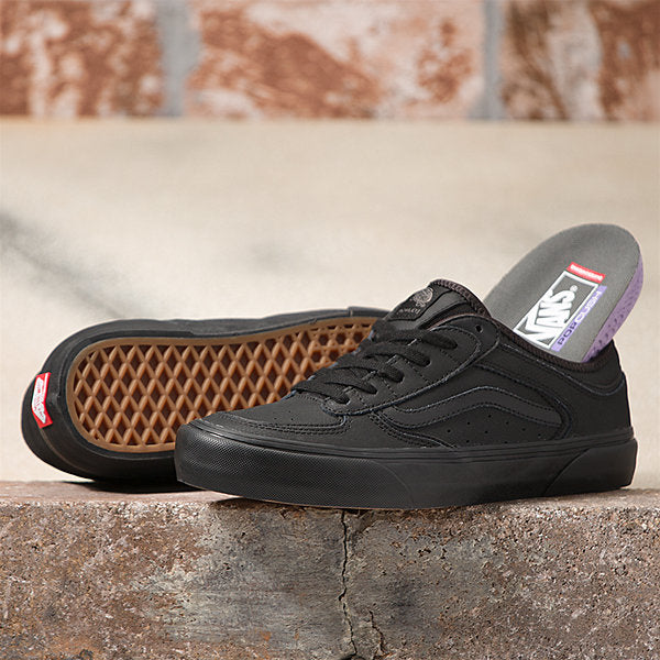 Rowley Pro shoe Blk/Blk leather (size options listed)