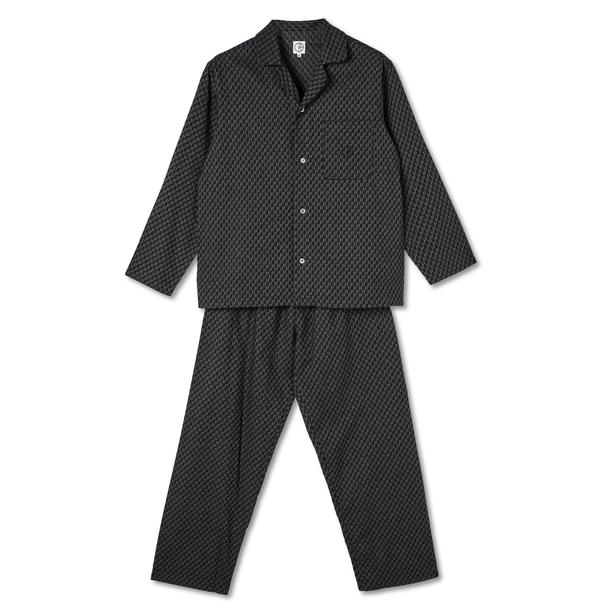 Polar Pyjama Set Blk (size options listed)