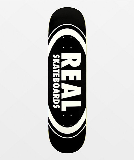 Classic Oval Deck Blk 8.25 X 32