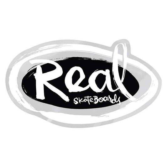Real Skateboards Natas Sticker approx. 3.5in. X 2in.
