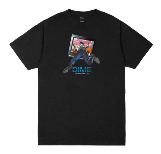 TV S/S Tee Shirt Blk (size options listed)