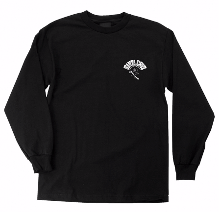Screaming Arrangement L/S Tee Shirt Blk (size options listed)