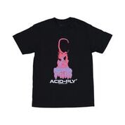Acid Ply S/S Tee Shirt Blk (size options listed)