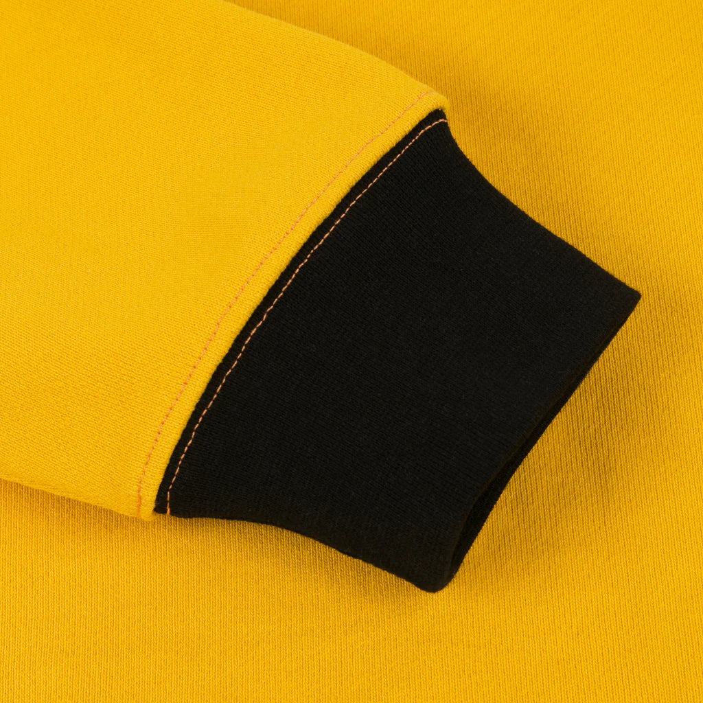 French Terry Pocket Crewneck Sweatshirt Ylw(size options listed)