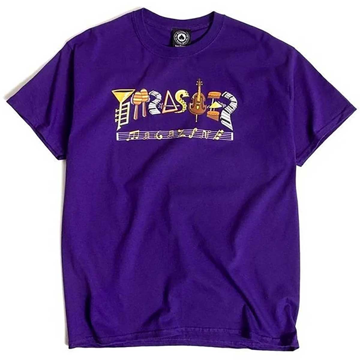 Fillmore Logo S/S Tee Shirt Purp (size options listed)