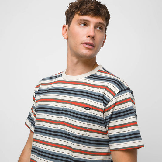 Bexley Stripe S/S Pocket Tee Knit Shirt Multi(size options listed)