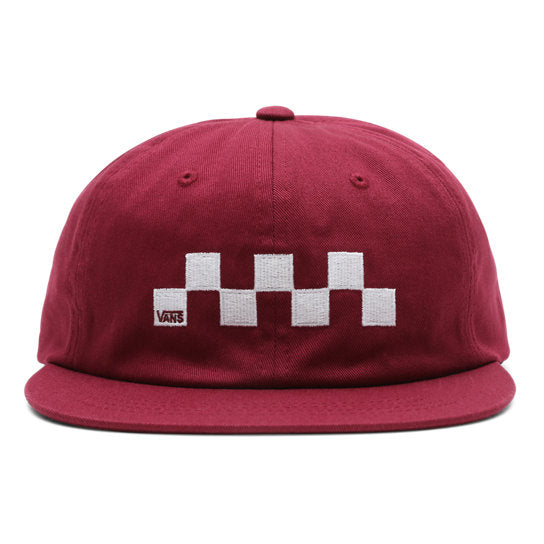 Kaiden Vintage Snapback Hat Red/Wht OS