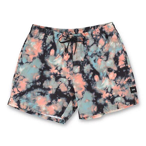 Mixed Volley Tie Dye Shorts Blk/Tye Die (size options listed)