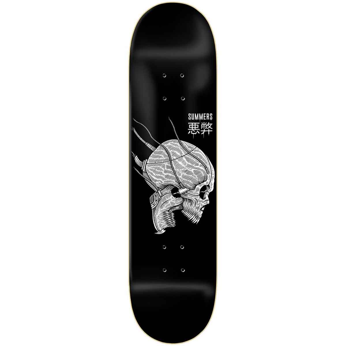 Gabriel Summer Cyber Skull Pro Skateboard Deck (size options listed)
