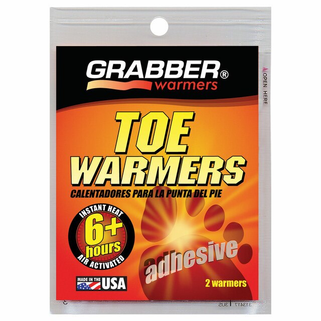 Grabber Toe Warmer with Adhesive - Pair