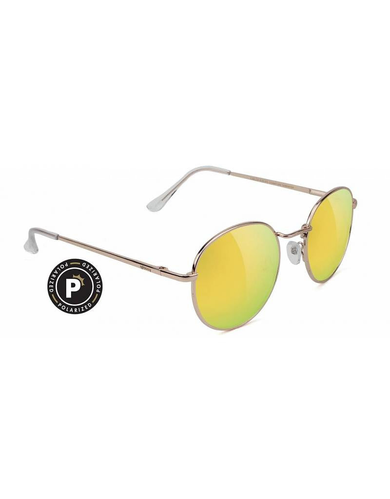 Carlos Gold/Gold Mirror Sunglasses (Polarized)