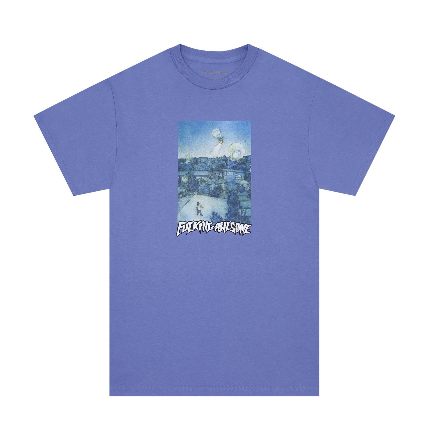 Helicopter S/S Tee Shirt Violet (size options listed)