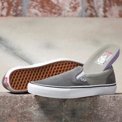 Skate Slip On Shoe Granite/Rock (size options listed)