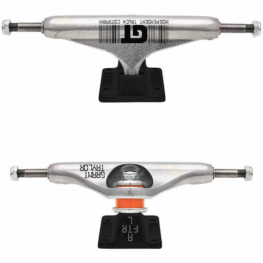 Stage 11 hollow Grant Taylor Barcode Pro Trucks Sil/Blk(size options listed)