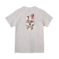 Skull Demons S/S Tee Shirt Gry Hthr (size options listed)