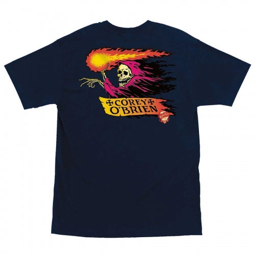 Obrien Reaper S/S Tee Shirt Navy (size options listed)