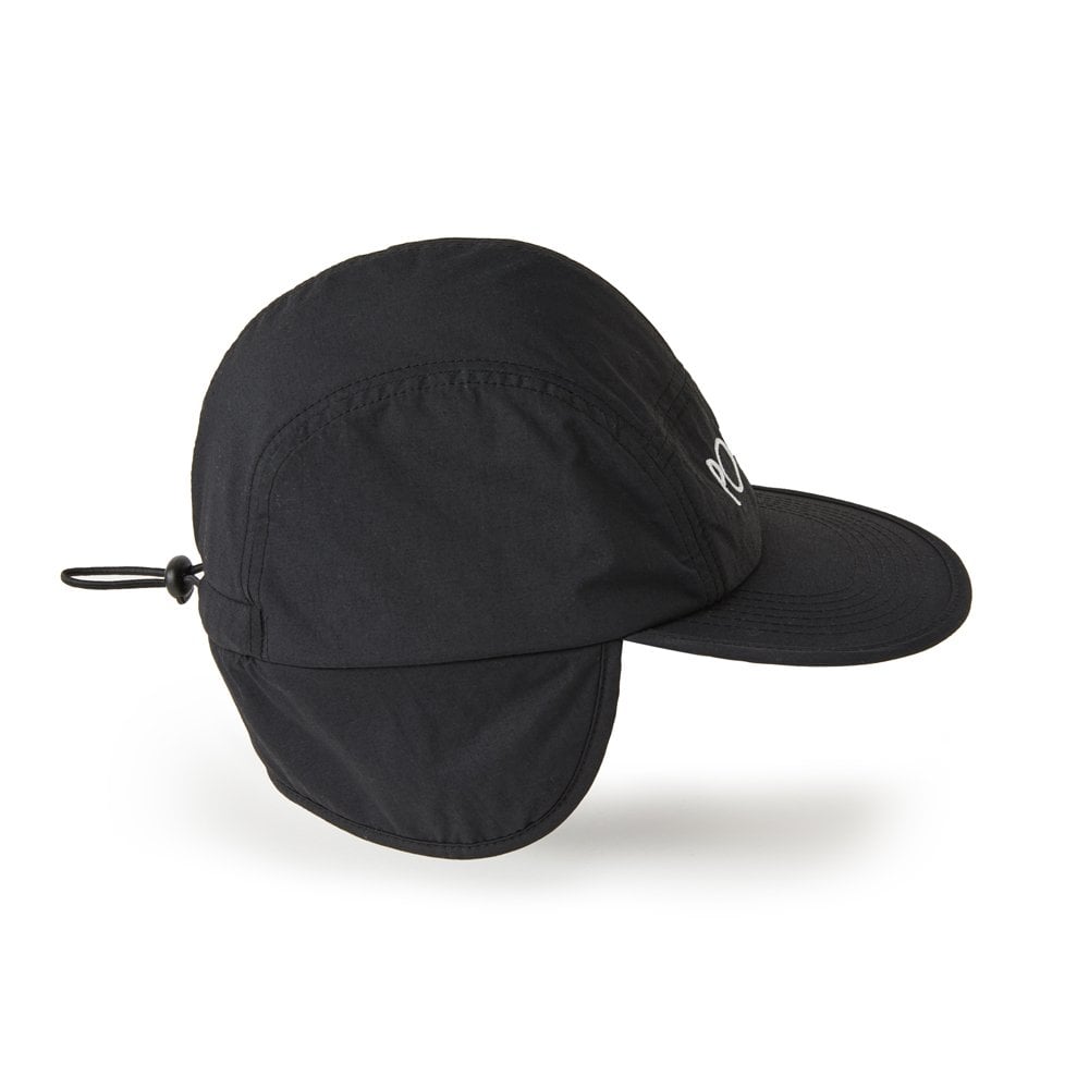 Flapcap Hat Blk OS