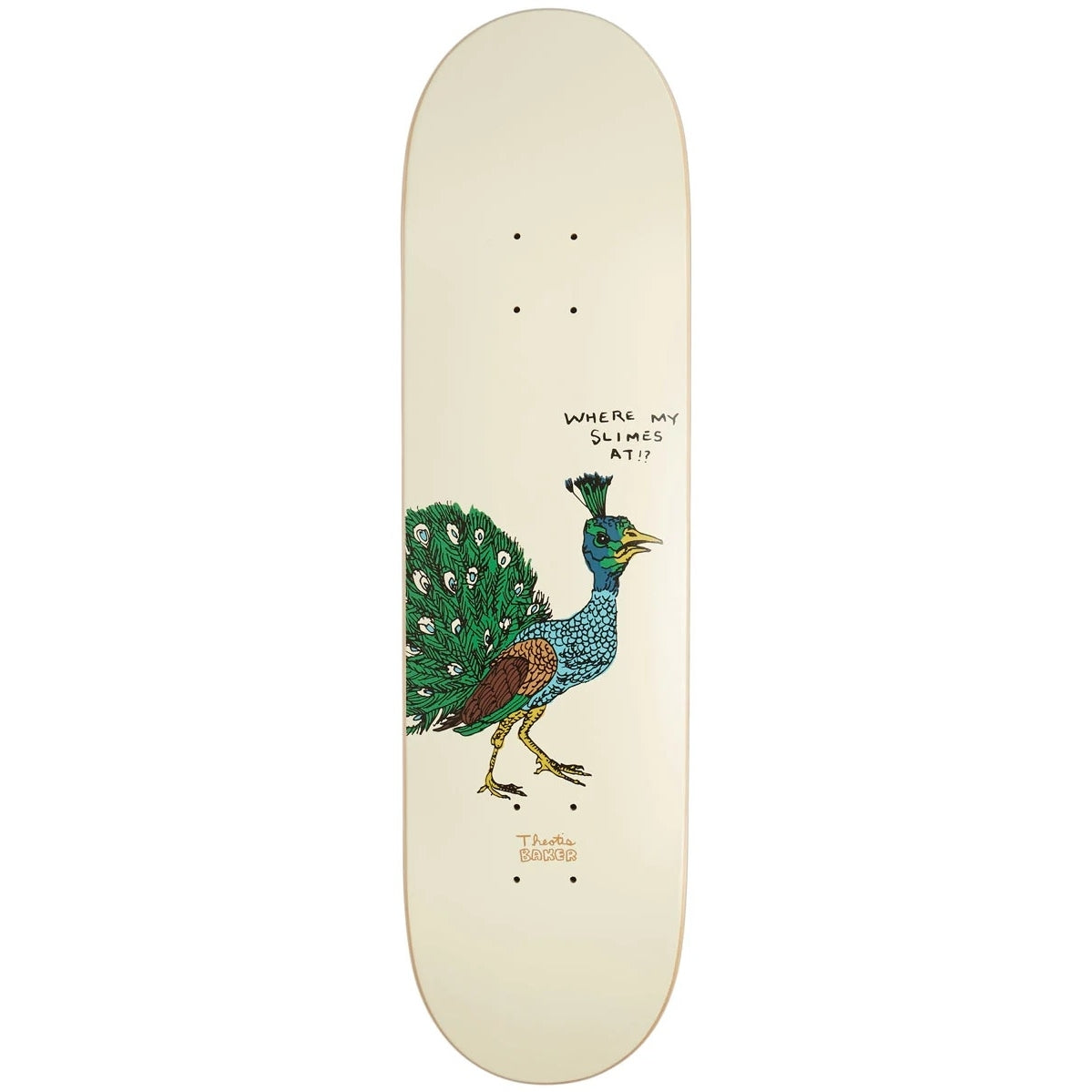Theotis Beasley Slimes Pro Skateboard Deck 8.25