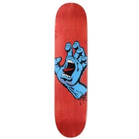 Screaming Hand Deck Red Stain 8.0 X 31.6