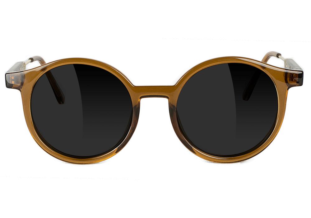 Robyn Premium Polarized Sunglasses Coffee OS