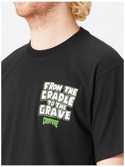 Cradle To The Grave S/S Tee Shirt Blk (size options listed)