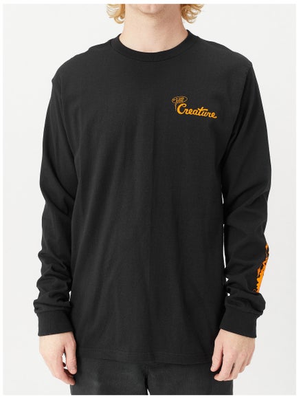 Roadside Terror L/S Tee Shirt Blk (size options listed)