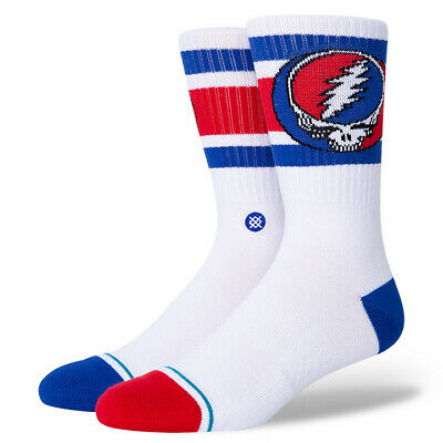Steal You're Boyd Socks 1Pr Wht OS Lrg