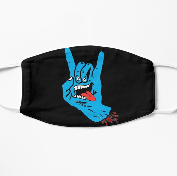 Screaming Hand Face Mask Blk OS