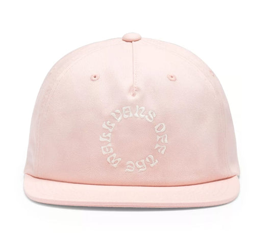 Proskate Washedout Shallow Unstructured Adjustable Snapback Hat Peachy Keen OSFA